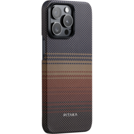 Чехол Pitaka Fusion Weaving MagEZ 3 для iPhone 15 Pro Sunset