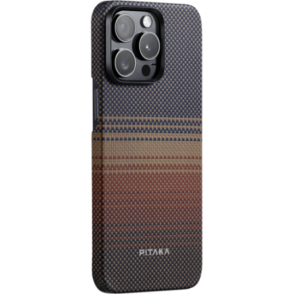 Чехол Pitaka Fusion Weaving MagEZ 3 для iPhone 15 Pro Sunset