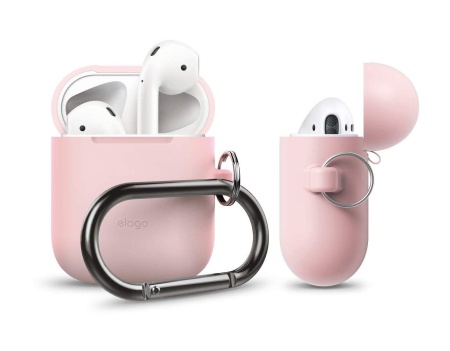 Чехол Elago для AirPods Hang Case Pink