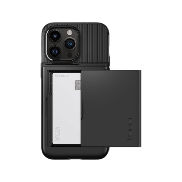 Чехол для iPhone 14 Pro Spigen Slim Armor CS Black