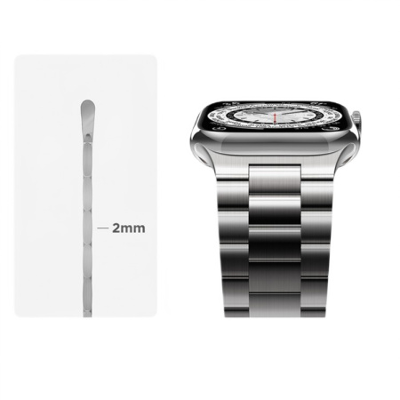 Ремешок Elago Metal Strap для Apple Watch 38mm/40mm/41mm Silver Ремешок Elago Metal Strap для Apple Watch 38mm/40mm/41mm Silver