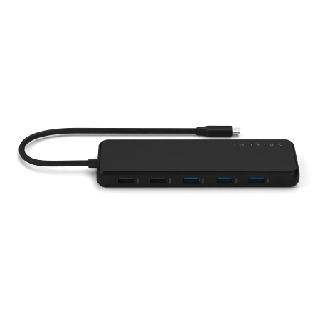 Адаптер Satechi Triple Display Multiport USB-C 13-in-1 2хHDMI 4хUSB-А 1хEthernet Port 2хUSB-C PD Audio 3.5 mm Black