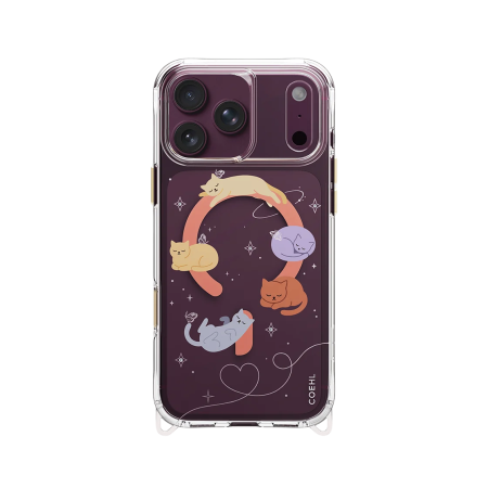 Защитный чехол Uniq COEHL IML Elysia (MagSafe) для iPhone 18 Pro/17 Pro Whiskered Dreams