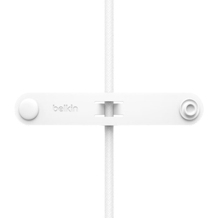 Кабель Belkin 2in1 60W USB-C / Lightning To USB-C 1,5м Braided Cable Белый