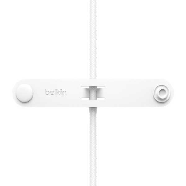 Кабель Belkin 2in1 60W USB-C / Lightning To USB-C 1,5м Braided Cable Белый