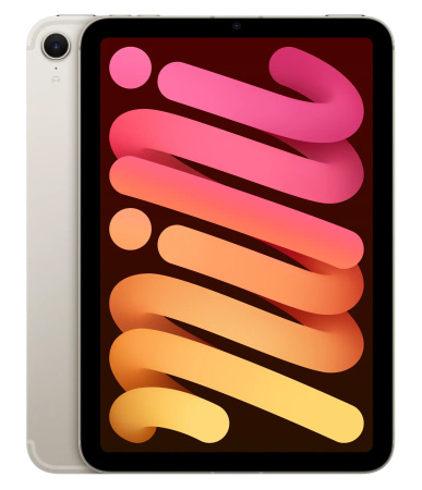 Планшет Apple iPad mini (2024) Wi-Fi + Cellular 256GB Starlight (Сияющая звезда)