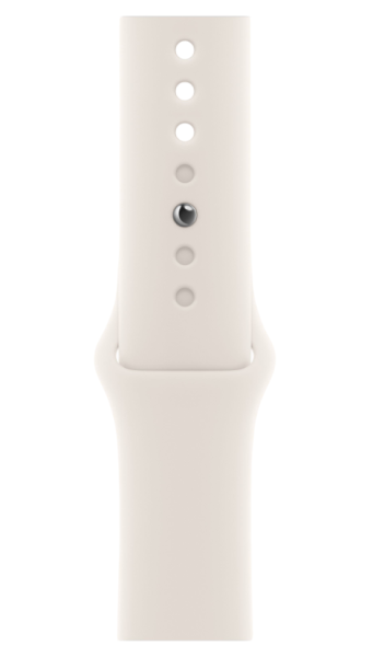 Часы Apple Watch SE (2024) 40mm Starlight Aluminum Case with Starlight Sport Band (GPS) (размер M/L)