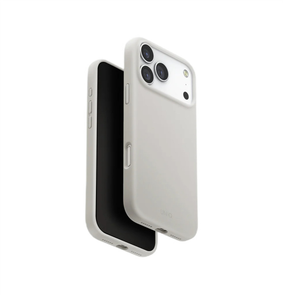 Защитный чехол UNIQ LINO (MagSafe) для iPhone 17 Pro Max Mist Grey