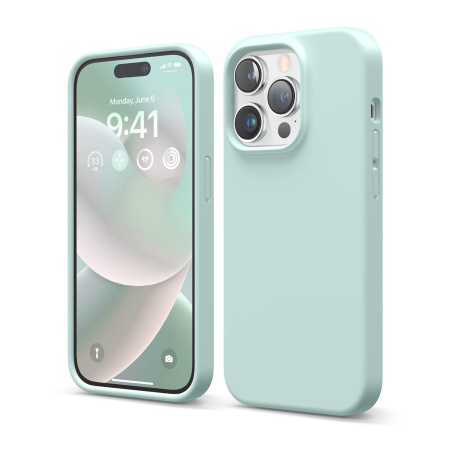 Чехол Elago для iPhone 14 Pro Max Premium Silicone Case Mint