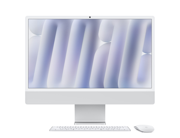Моноблок Apple iMac 24 Retina 4,5K M4 (8C CPU, 8C GPU) / 16GB / 256GB SSD Silver (Серебристый) MWUC3RU/A