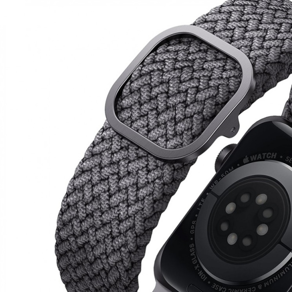 Ремешок Uniq для Apple Watch 42-45 mm ASPEN Strap Braided Grey