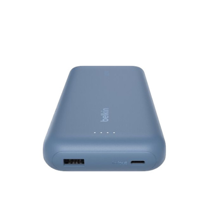 Внешний аккумулятор Belkin BoostСharge Power Bank 20000mAh USB-A / USB-C 30W со встроенным кабелем USB-C Синий