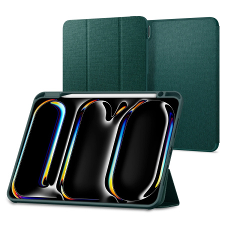 Чехол Spigen Urban Fit iPad Pro 11 (2024) Midnight Green
