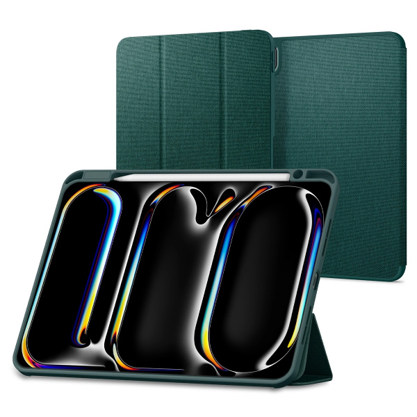 Чехол Spigen Urban Fit iPad Pro 11 (2024) Midnight Green
