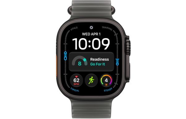 Часы Apple Watch Ultra 4 (2026) 49mm Black Titanium Case with Translucent Black Ocean Band (GPS + Cellular)