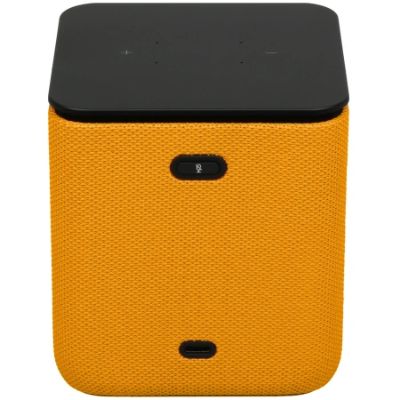 Умная колонка Яндекс Станция Миди Zigbee с Алисой Оранжевая