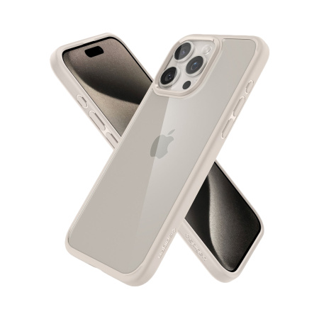 Защитный чехол Spigen Ultra Hybrid для iPhone 15 Pro Max Natural Titanium