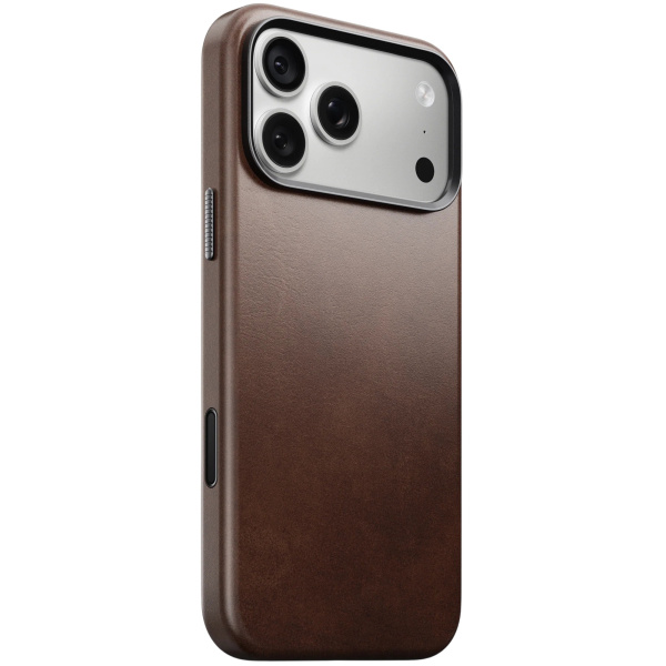 Защитный чехол Nomad Traditional Leather Case для iPhone 18 Pro Brown