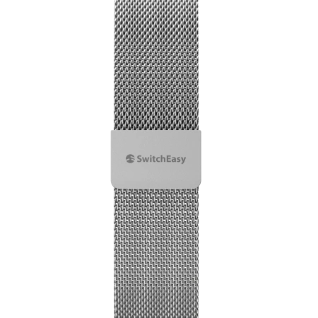 Ремешок Switcheasy Mesh Stainless Steel Apple Watch Loop для Apple Watch 38/40/41mm Silver