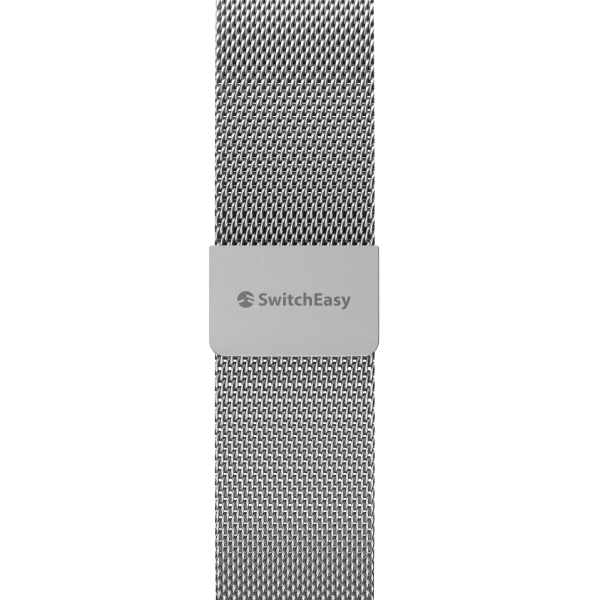 Ремешок Switcheasy Mesh Stainless Steel Apple Watch Loop для Apple Watch 38/40/41mm Silver