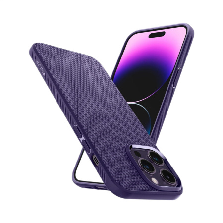 Чехол Spigen Liquid Air для iPhone 14 Pro Deep Purple