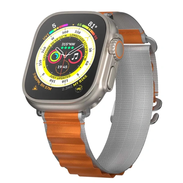 Ремешок Switcheasy Active Sport G-hook Watch Loop для Apple Watch 42/44/45/49mm Orange