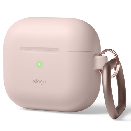 Чехол Elago для AirPods 3 (2021) Silicone Hang Case Sand Pink