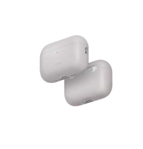 Чехол Uniq LINO Liquid silicone with handstrap для AirPods Pro 3 Ivory Beige