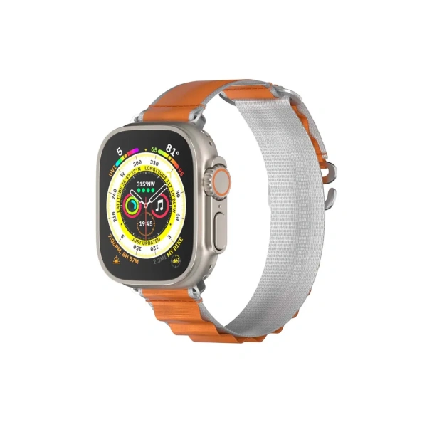 Ремешок Switcheasy Active Sport G-hook Watch Loop для Apple Watch 42/44/45/49mm Orange