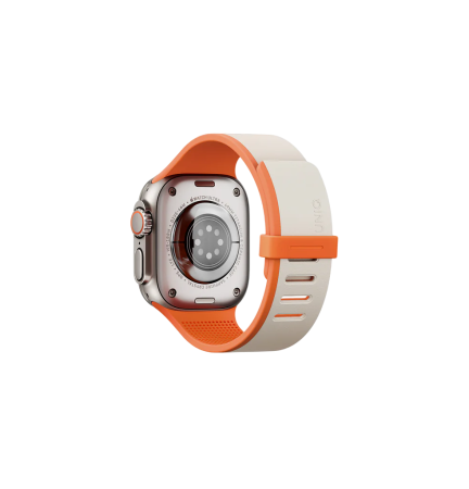 Ремешок Uniq для Apple Watch 44/45/46/49mm Revix IV Reversible Magnetic Clay / Volt Orange