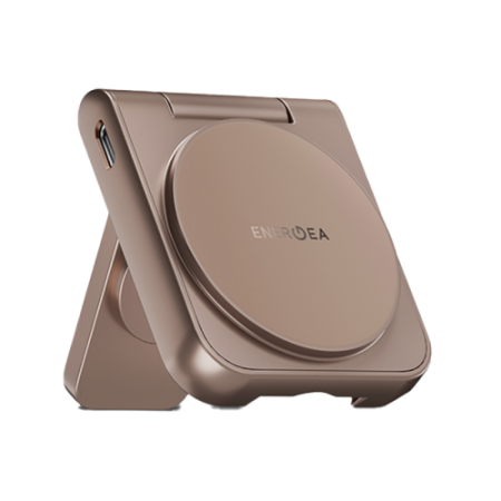 Беспроводное зарядное устройство EnergEA MagDuo 2-in-1 foldable QI2 17.5W Gold