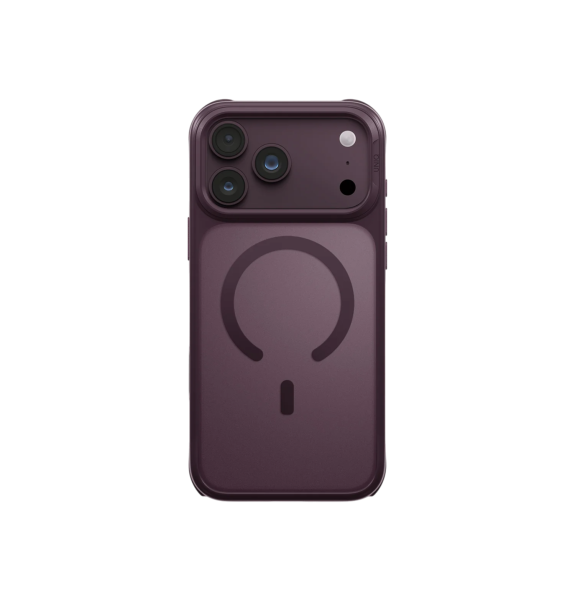Защитный чехол Uniq для iPhone 17 Pro Max/18 Pro Max Veren MagSafe Burgundy Frost