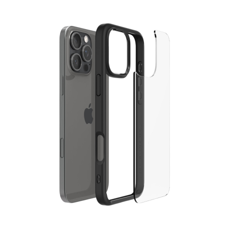 Защитный чехол Spigen Ultra Hybrid для iPhone 16 Pro Matte Black