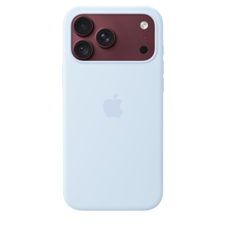 Чехол Apple iPhone 18 Pro Max Silicone Case with MagSafe Crisp Blue