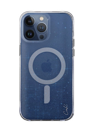 Защитный чехол Uniq Coehl Lumino MagSafe для iPhone 15 Pro Max Prussian Blue