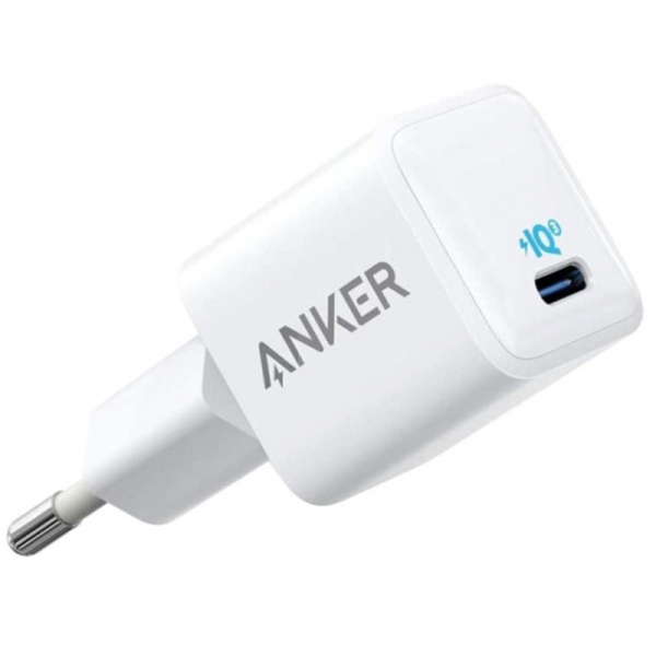 Сетевое зарядное устройство Anker PowerPort 3 Nano 18W USB-C White