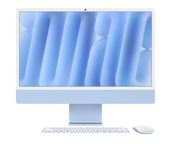 Моноблок Apple iMac 24 Retina 4,5K M6 (12C CPU, 12C GPU) / 16GB / 256GB SSD Blue (Синий)
