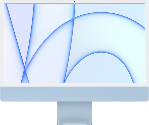 Моноблок Apple iMac 24  Retina 4,5K M1 (8C CPU, 8C GPU) / 16GB / 2TB SSD Blue (Синий)  Z12W001MC RUS