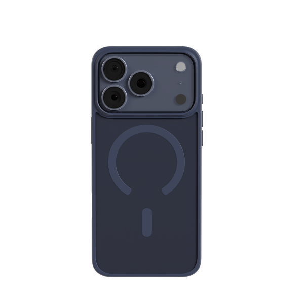 Защитный чехол AceCase Soft Rim Blue для iPhone 17 Pro Max