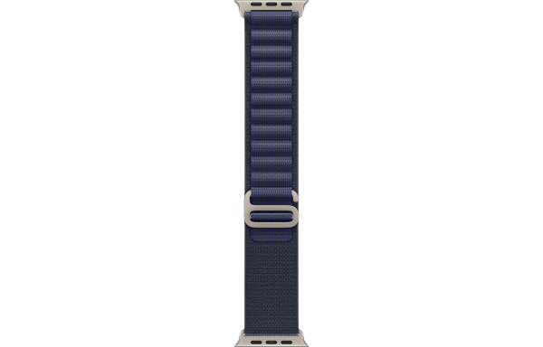 Часы Apple Watch Ultra 2 (2024) 49mm Natural Titanium Case with Navy Alpine Loop Band - Small (GPS + Cellular)