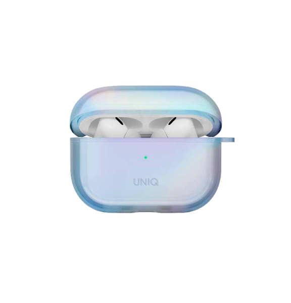 Чехол Uniq Iridescia (Holographic) для Airpods Pro 2 Eclipse Blue