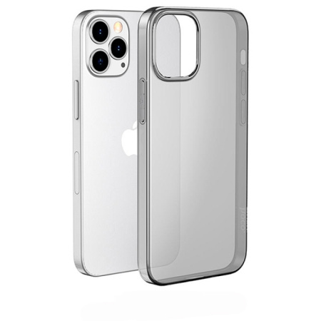 Чехол HOCO Light Series TPU для iPhone 14 Pro Transparent Black