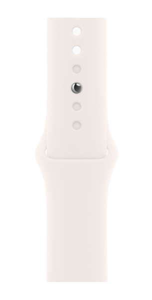 Часы Apple Watch Series 10 42mm Rose Gold Aluminum Case with Light Blush Sport Band (GPS) (размер S/M)