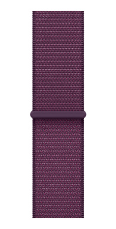 Apple Watch Series 10 42mm Rose Gold Aluminum Case with Plum Sport Loop (GPS)