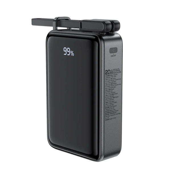 Внешний аккумулятор ACEFAST M4 20000 mAh PD 67W Black
