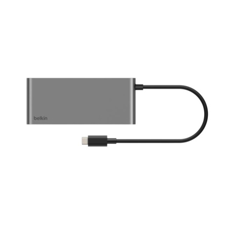 Хаб Belkin Connect USB-C 8-in-1 Multiport Hub With 2.5Gb Ethernet Space Gray