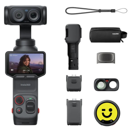 Экшн-камера Insta360 Luna Ultra Creator Bundle Black