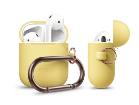 Чехол Elago для AirPods Hang Case Yellow