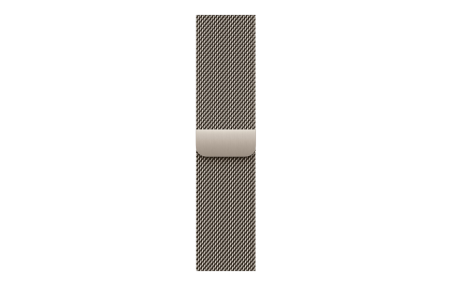 Часы Apple Watch Series 12 46mm Natural Titanium Case with Natural Milanese Loop (GPS + LTE) S/M