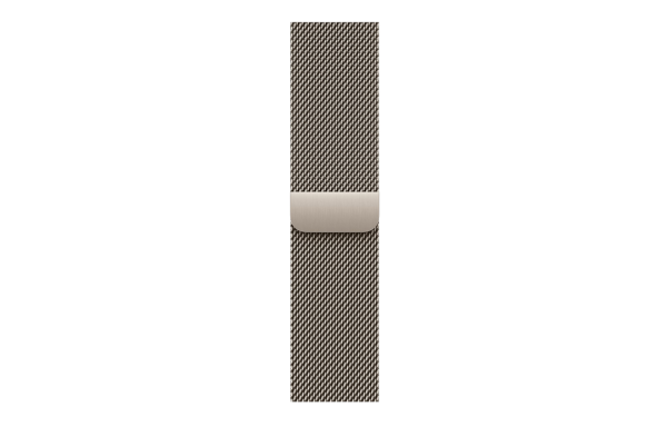 Часы Apple Watch Series 12 46mm Natural Titanium Case with Natural Milanese Loop (GPS + LTE)
